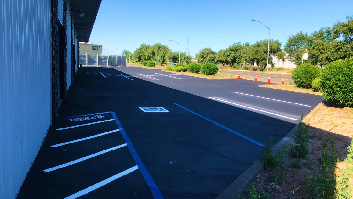 Parking Lot Striping in West Sacramento, CA (1)