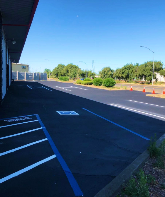 Parking Lot Striping in West Sacramento, CA